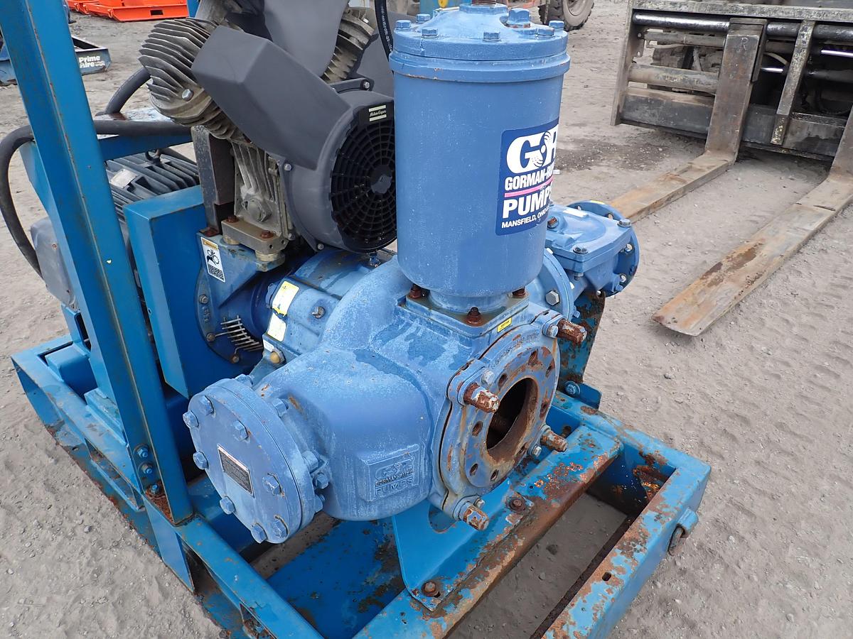 Used Gorman Rupp PA6C60-B 6" ELECTRIC Water Pump