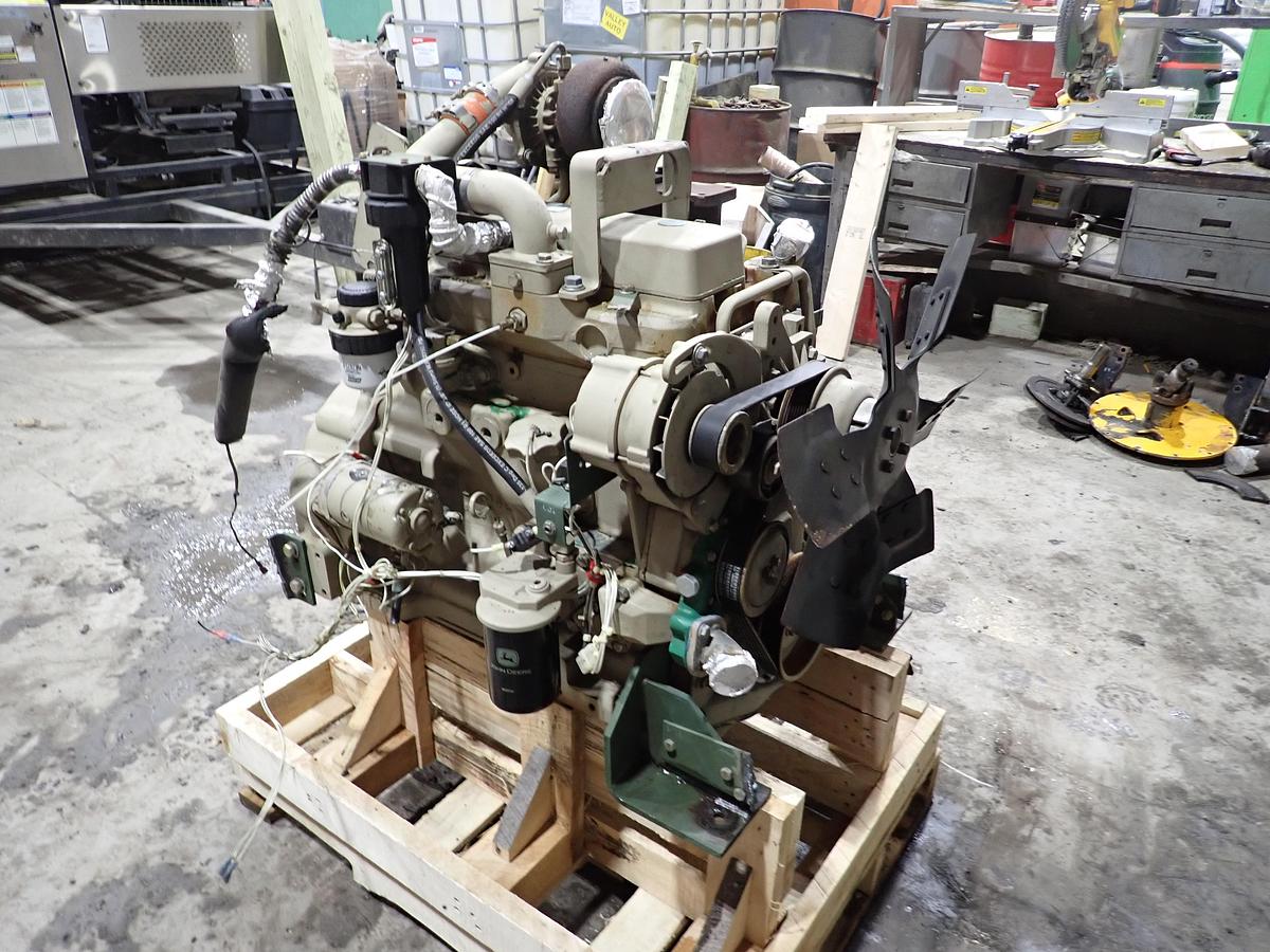 Used John Deere 4045TF151 Turbo Diesel Engine 777 HOURS!