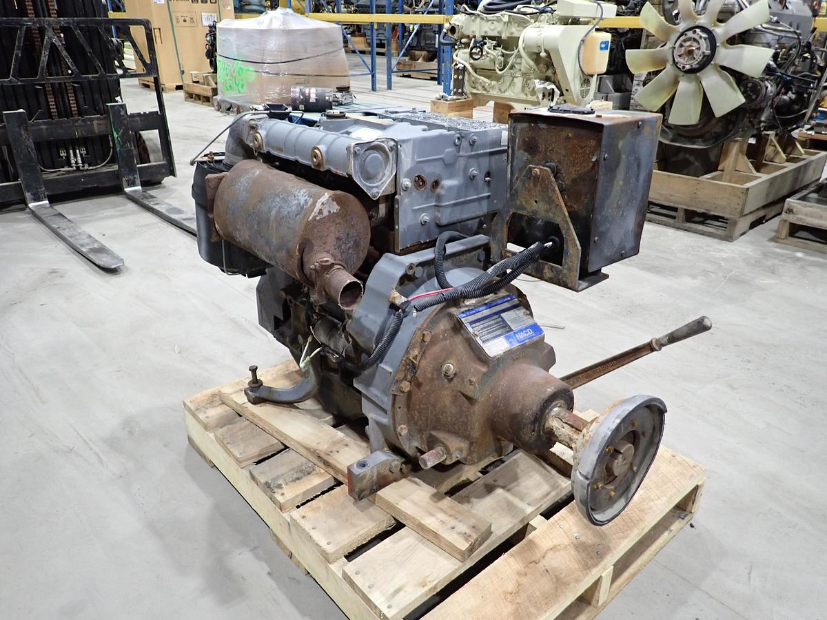 Used 2012 Deutz D2011 L03I Diesel Engine POWER UNIT w/ PTO CLUTCH!
