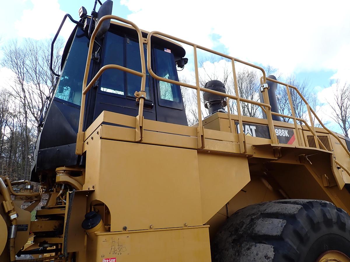 Used 2015 CAT 988K Wheel Loader w/ LOG GRAPPLE