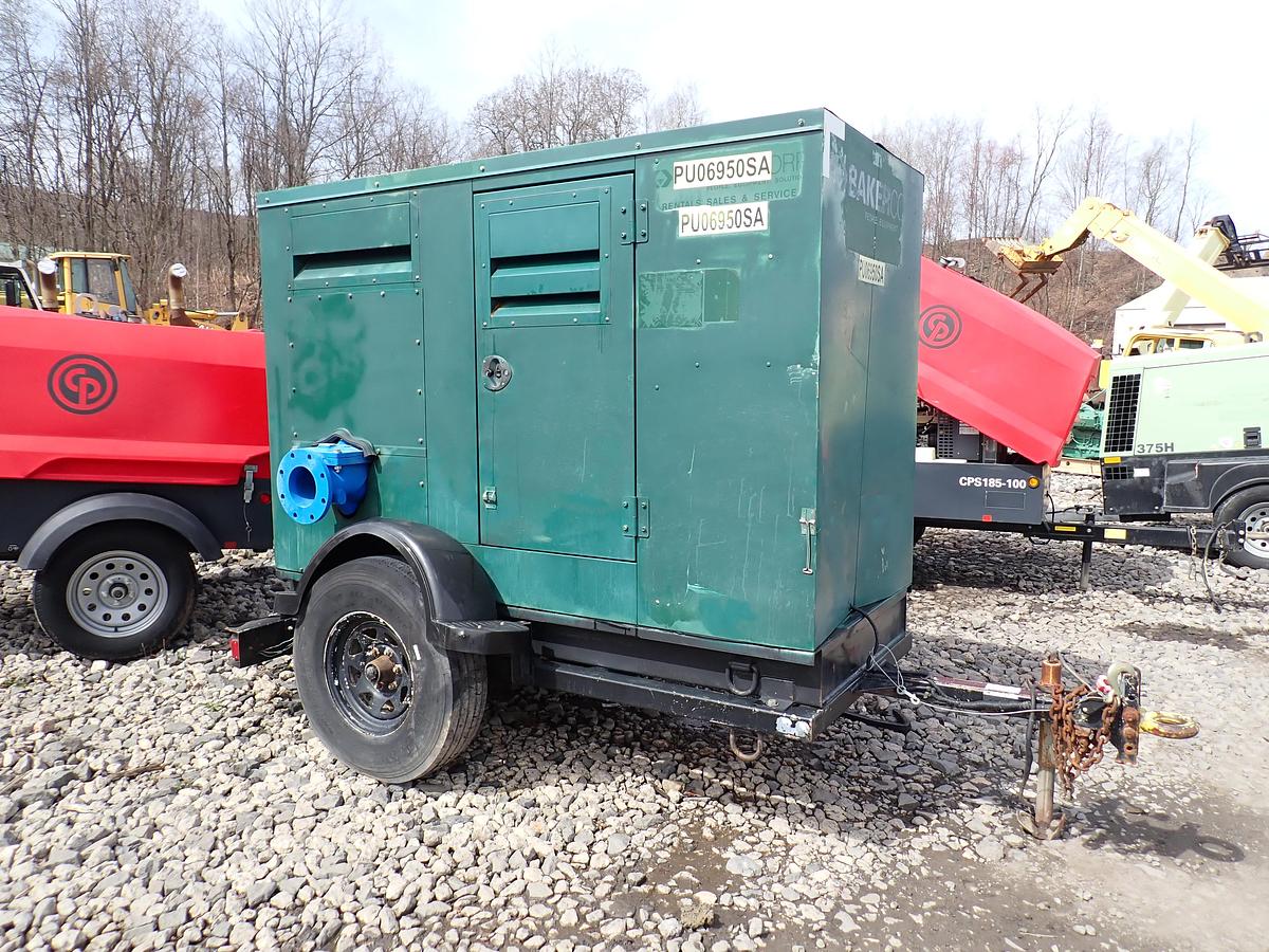 Used Gorman Rupp PA6C60 6" Enclosed Water Pump