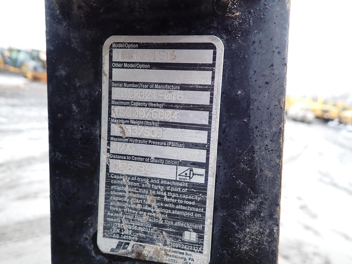 Used 2015 JLG G12-55A 12K Telehandler