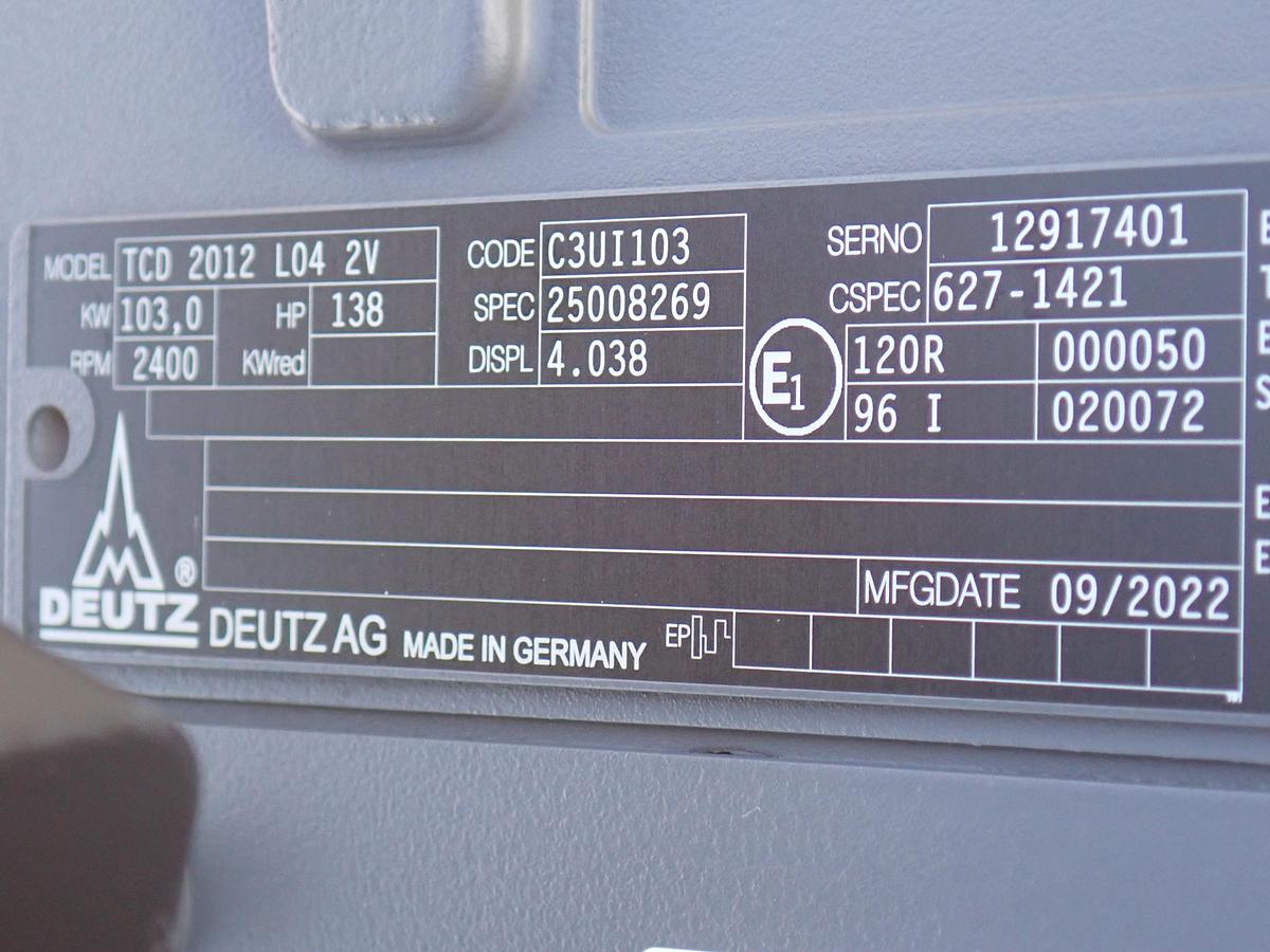 2023 Deutz TCD2012 L04 2V FACTORY NEW REPLACEMENT Diesel Engine