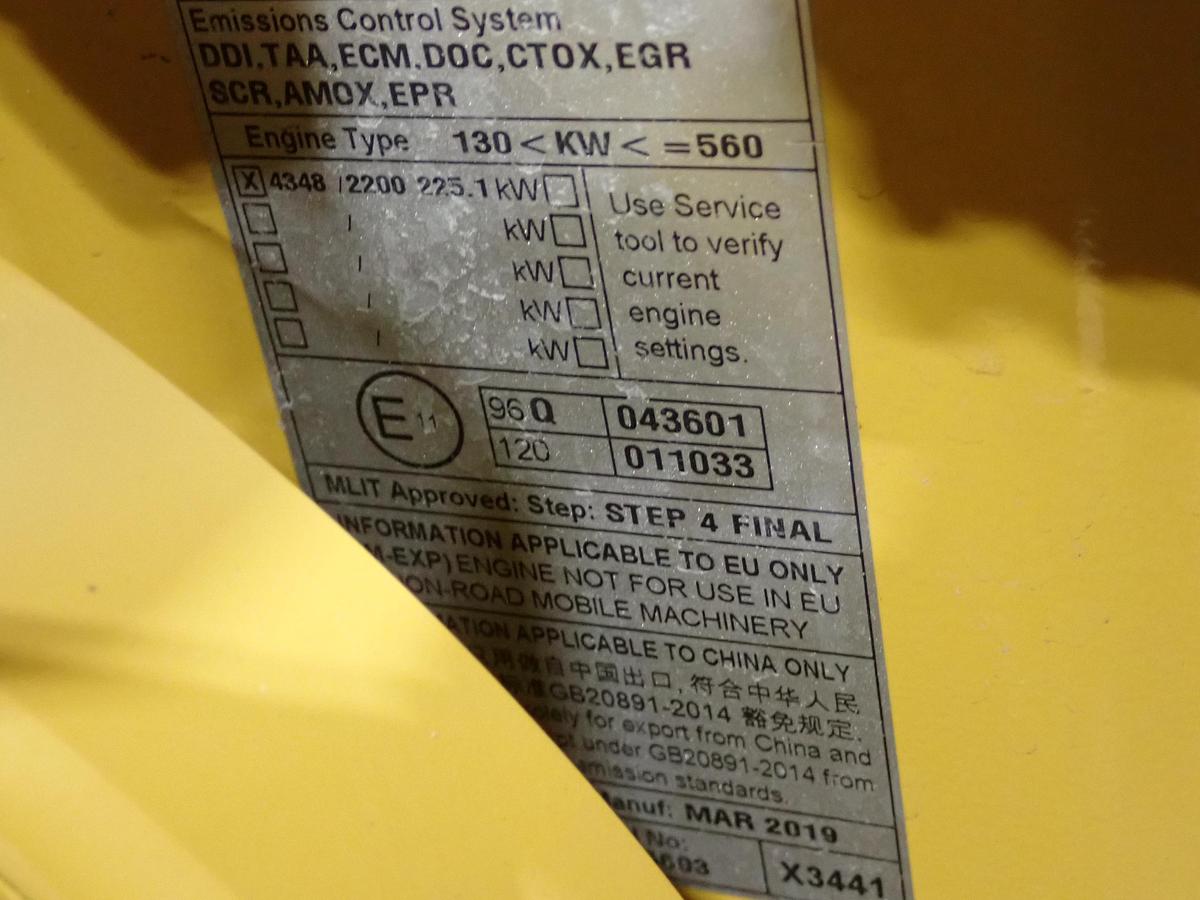 Used 2019 CAT C7.1 Turbo Diesel Engine 101 HOURS! AR # 533-2433