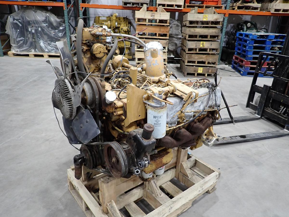 Used CAT 3208 Diesel Truck Engine 210 HP