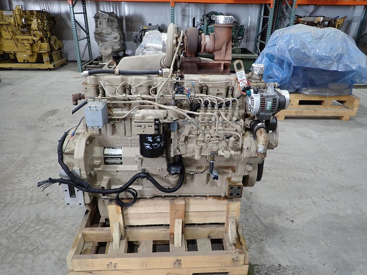 Used John Deere 6081AF001 Diesel Engine 51 ORIGINAL HOURS!