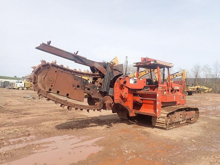 Used 2000 Ditch Witch HT150 Crawler Trencher JOHN DEERE DIESEL H1812 Hydrostatic