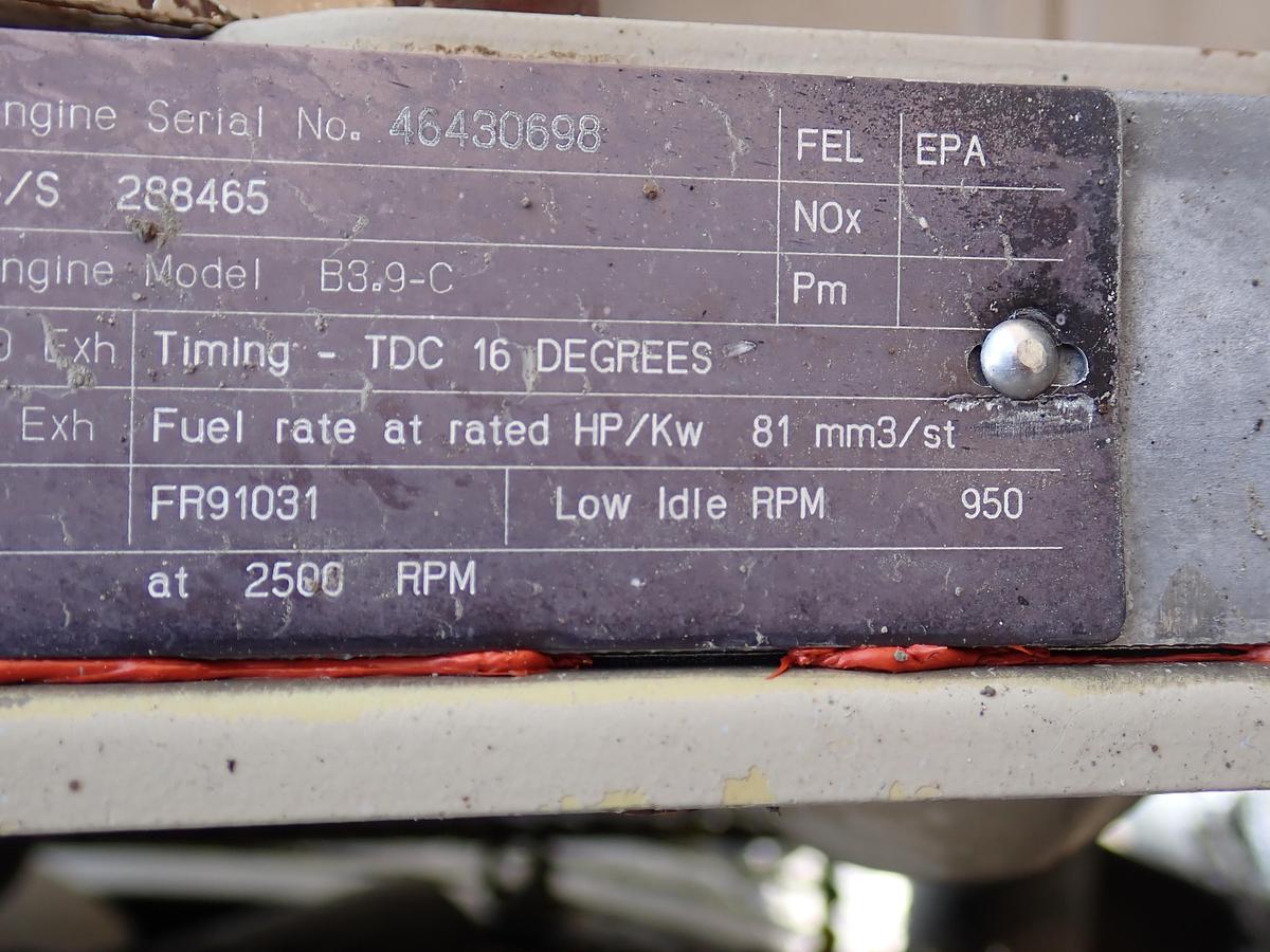 Used 2004 Cummins B3.9C 4BT Turbo Diesel Engine CPL 2808