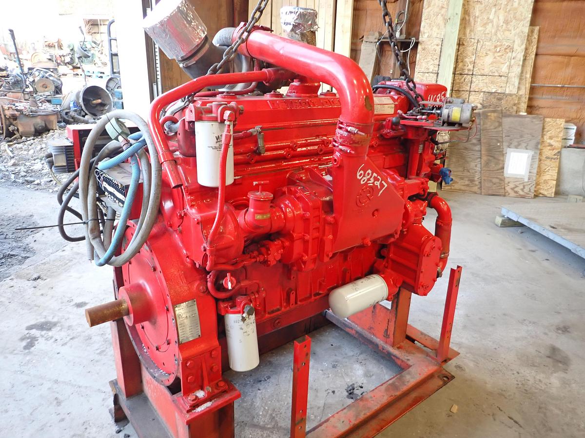 Used Detroit Diesel 6-71T Engine LOW HOURS! 1064-7312