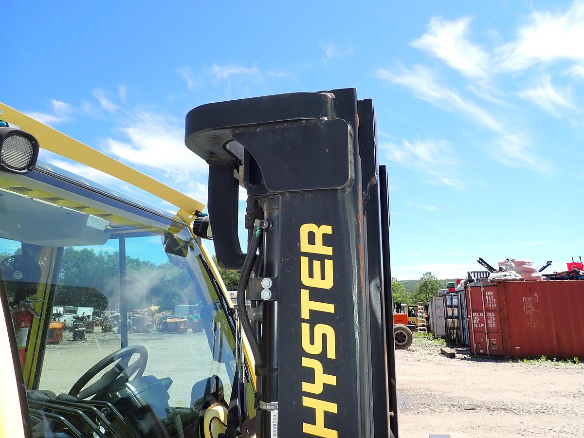 Used 2015 Hyster H80FT Diesel Forklift LOW HOURS! POSITIONERS!