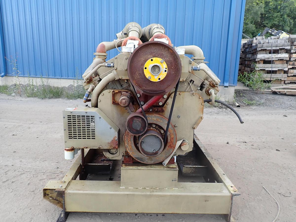 Used 1989 Cummins KTA38-G3 Diesel Engine LOW HOURS