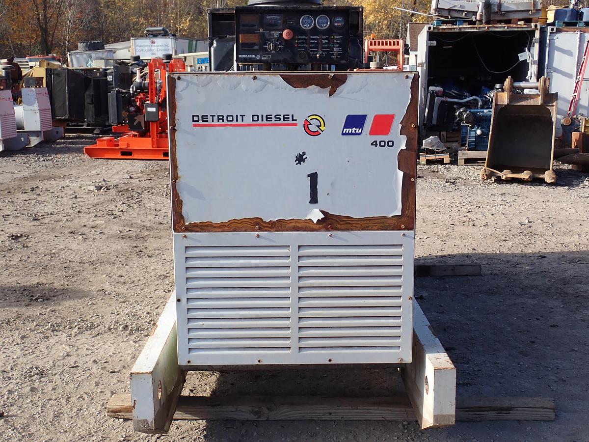 Used 2006 Detroit Diesel 400DSEC 380 KW Prime Generator