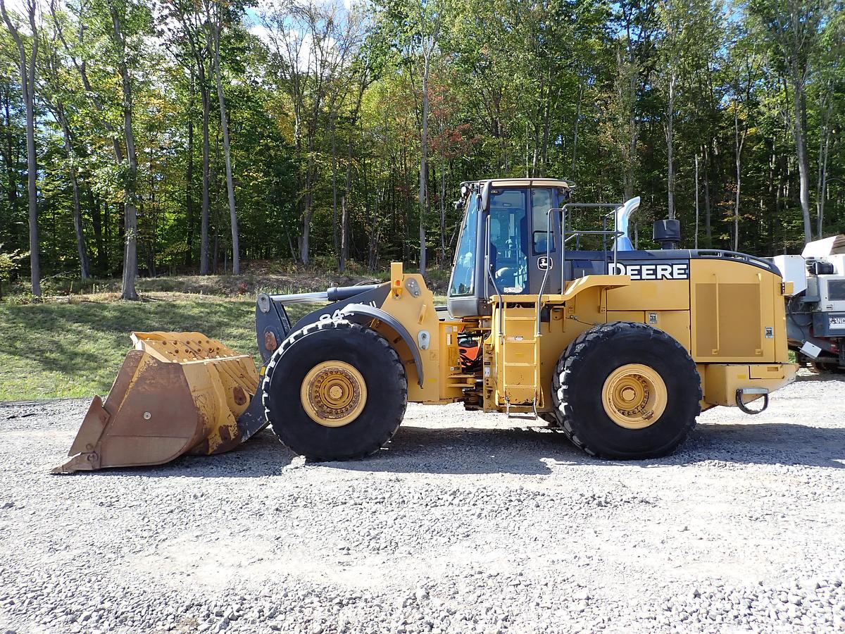 Used 2015 John Deere 844K II Wheel Loader HIGH LIFT