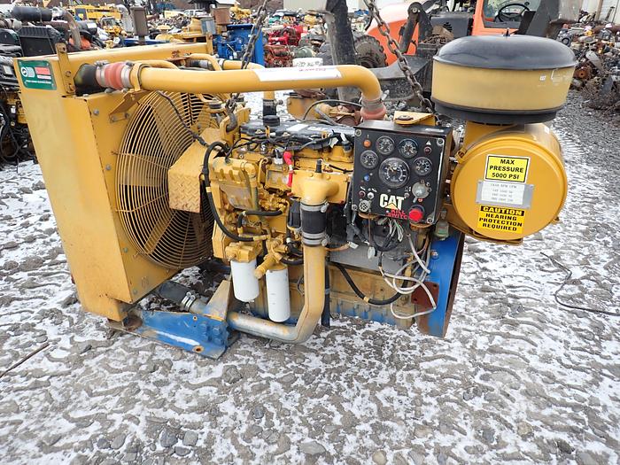 Used 2008 CAT C7 Industrial Diesel Power Unit 225 HP