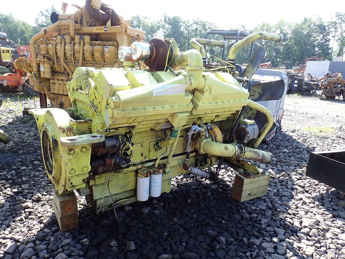 Used 1993 Cummins KTA38 Turbo Diesel Engine CPL 8090