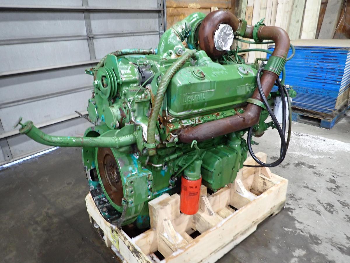 Used Detroit Diesel 8V92TA Turbo Engine 