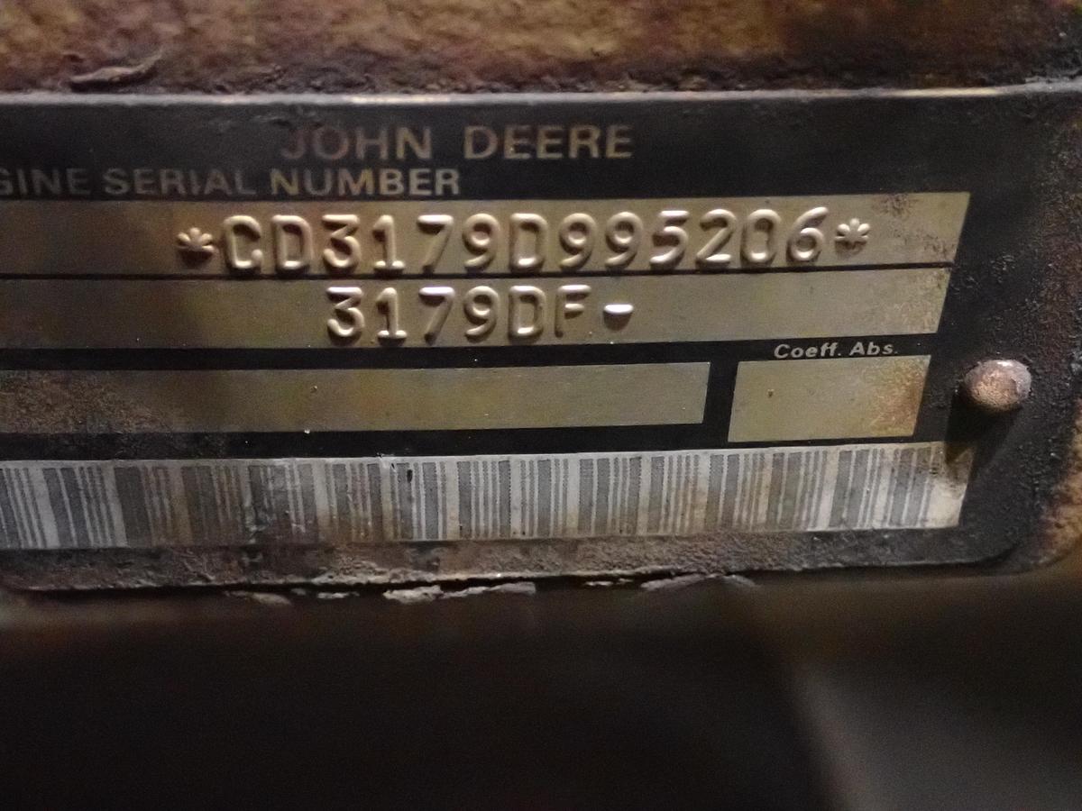Used John Deere 3179DF Diesel Engine