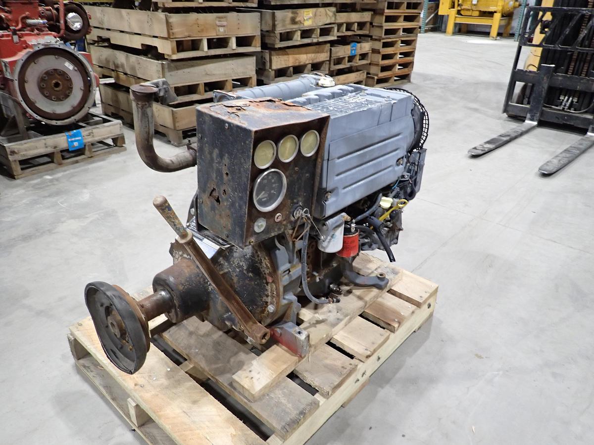 Used 2011 Deutz D2011 L03I Diesel Engine POWER UNIT w/ PTO CLUTCH