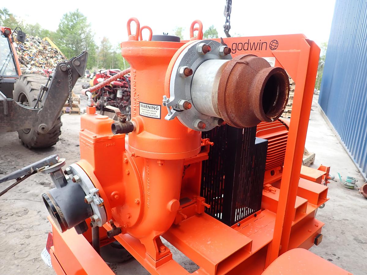Used 2017 Godwin CD150M 6" ELECTRIC Water Pump