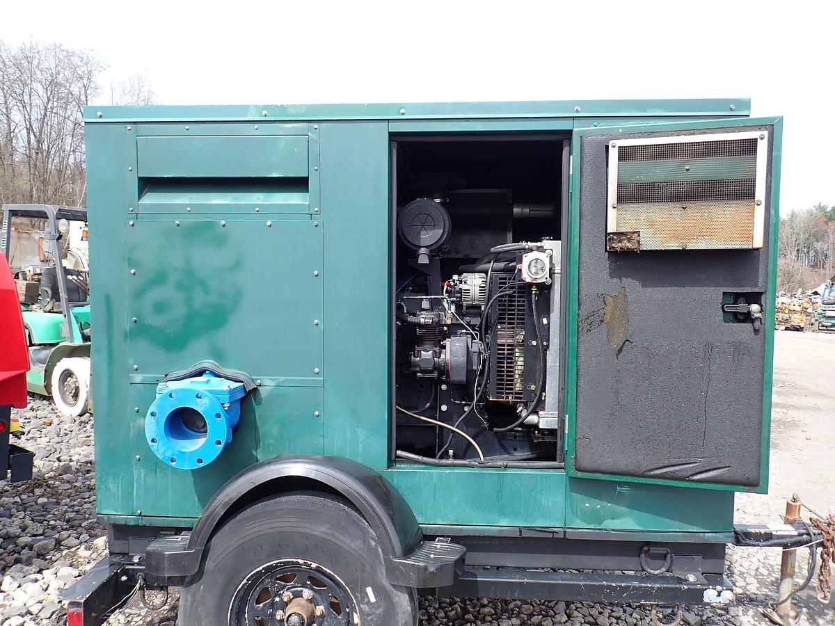 Used Gorman Rupp PA6C60 6" Enclosed Water Pump