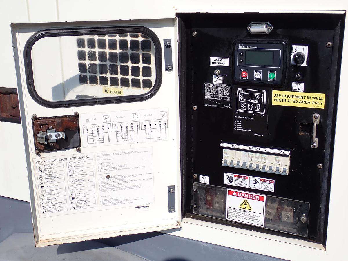 Used 2017 Atlas Copco QAS25 25 KVA Portable Generator