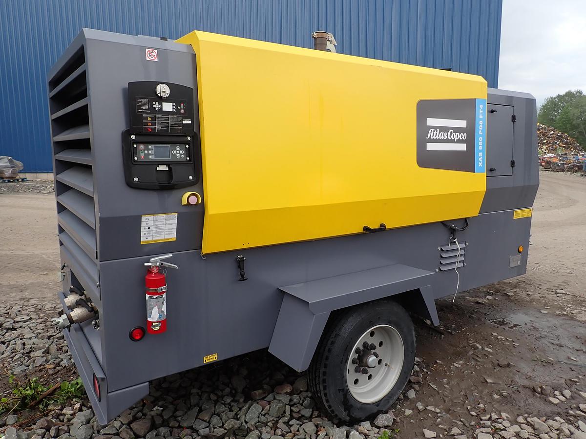 Used 2020 Atlas Copco XAS950 PD8 Air Compressor