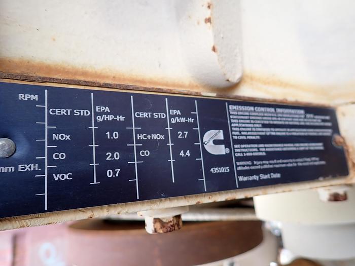 Used 2019 Cummins QSK60-G