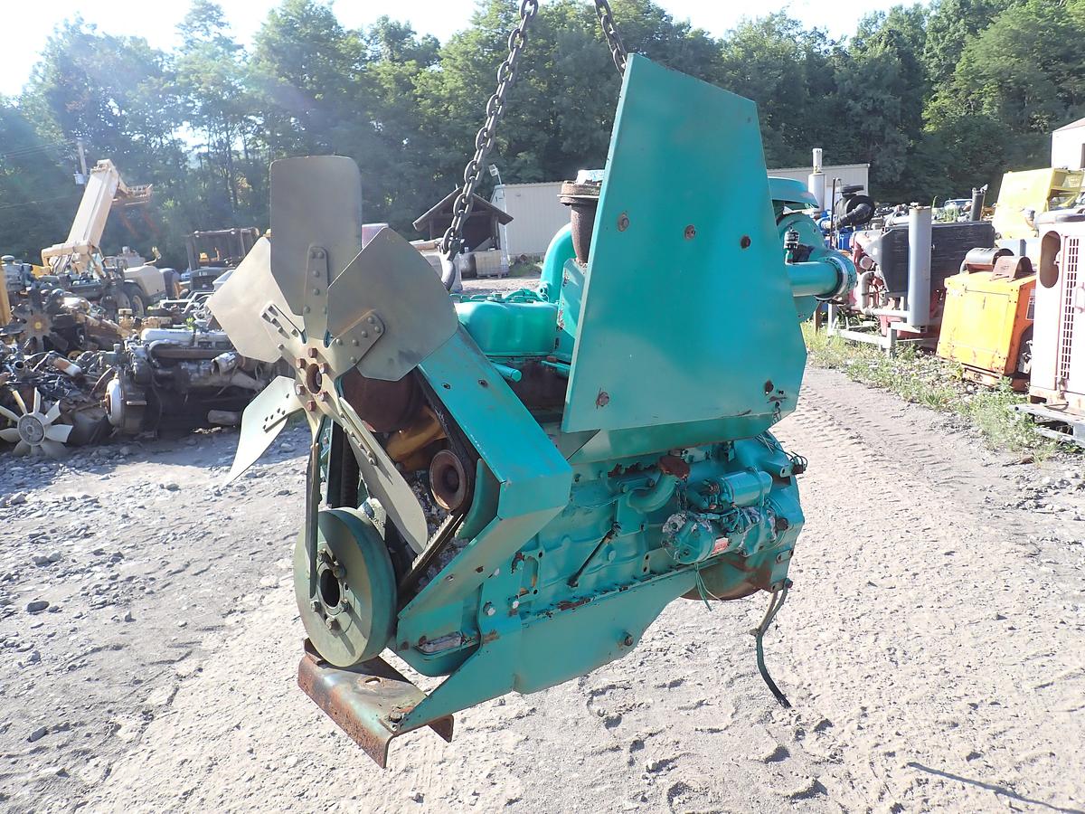 Used Komatsu S6D110-1 Turbo Diesel Engine 1401 HOURS!