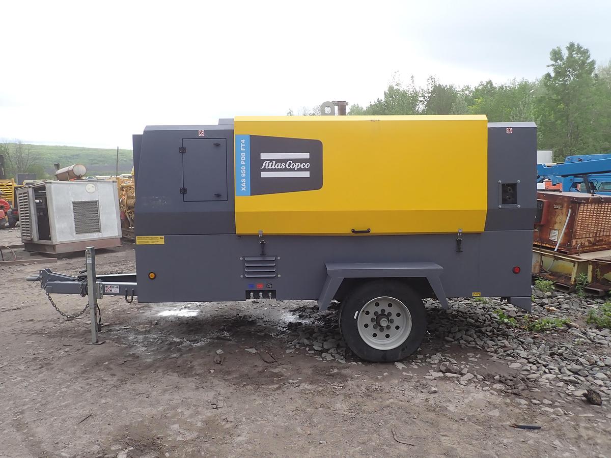 Used 2020 Atlas Copco XAS950 PD8 Air Compressor