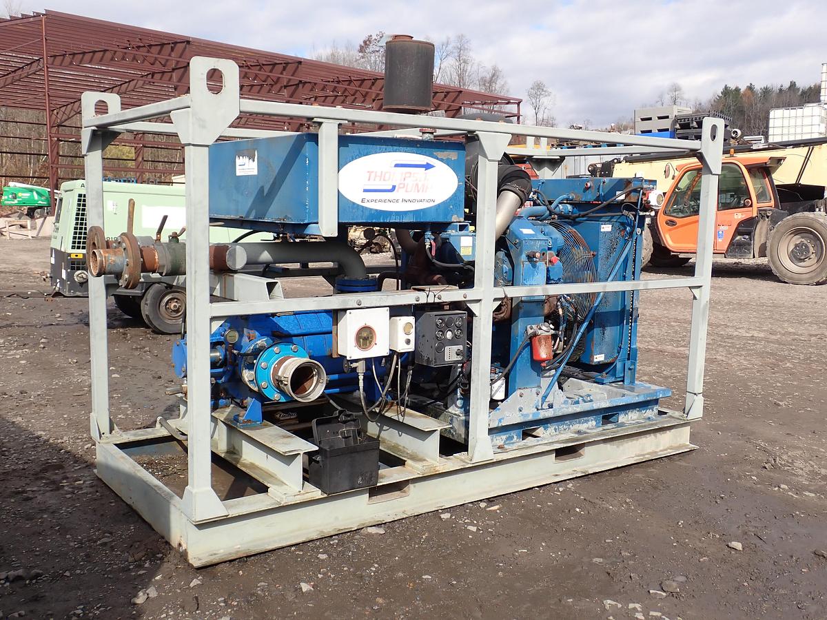 Used Thompson 6MS 6x4 High Pressure Multi Stage Water Pump