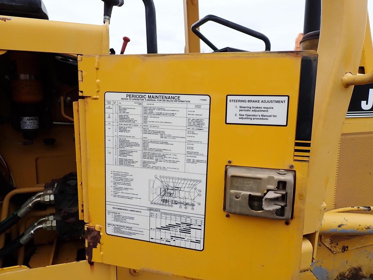 Used 1998 John Deere 450G Series IV Crawler Dozer 2172 ORIGINAL HOURS!