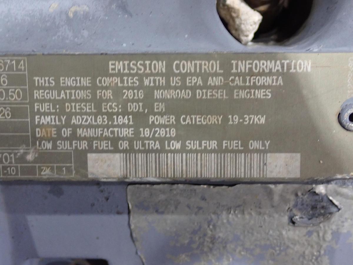 Used 2010 Deutz D2011 L03I Diesel Engine POWER UNIT