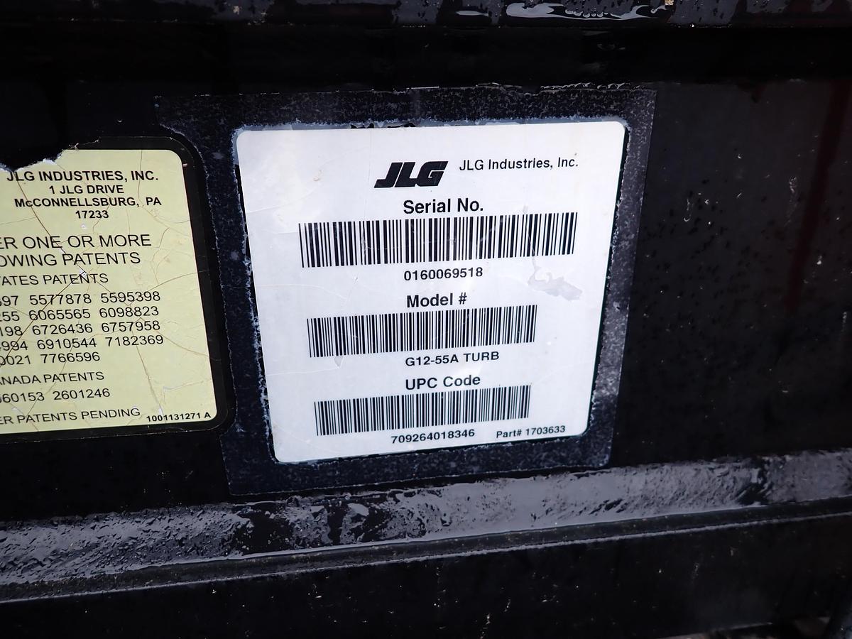 Used 2015 JLG G12-55A 12K Telehandler