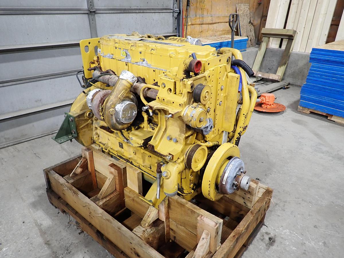 Used 2008 CAT C7 Diesel Engine GOV'T SURPLUS 330 HP