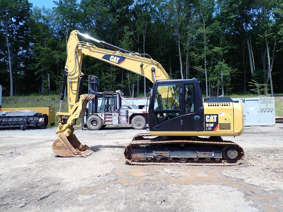 Used 2020 CAT 313FL GC Excavator w/ CAT PROGRESSIVE THUMB