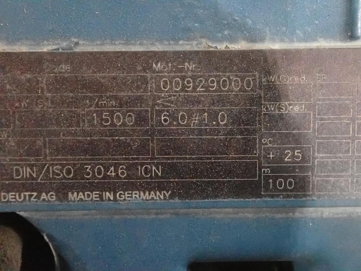 Used Deutz BF4M1011F Turbo Diesel Engine