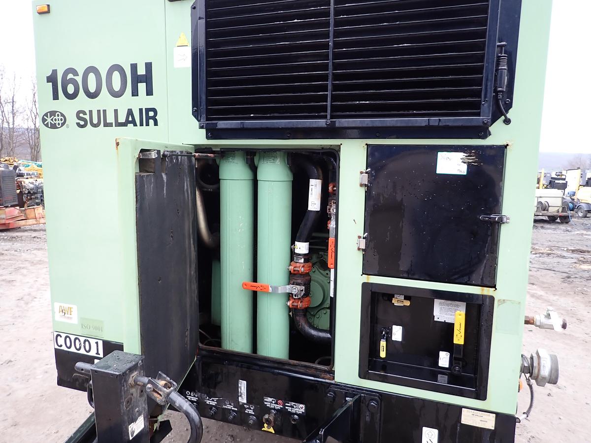 Used 2014 Sullair 1600HAF 1600 CFM Air Compressor