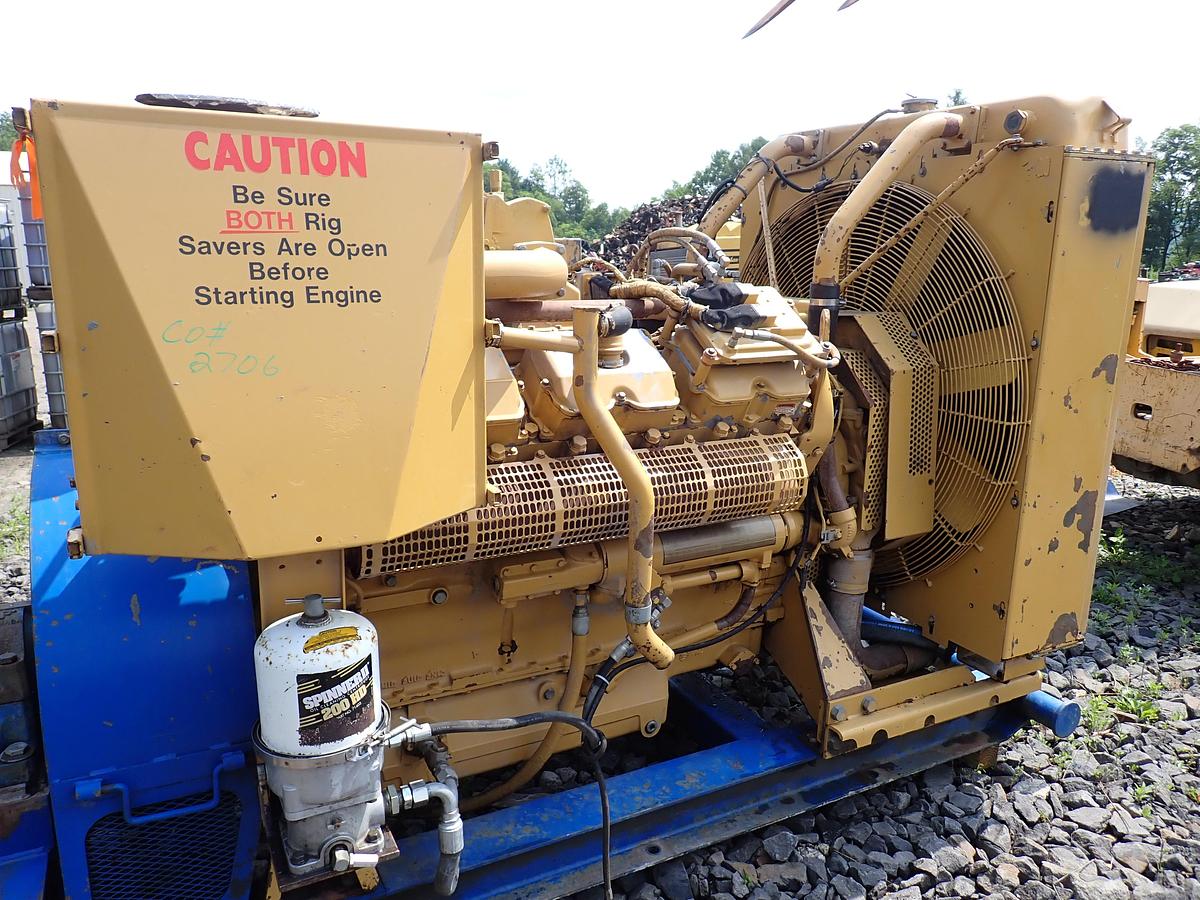 Used 2003 CAT 3412E Diesel Engine POWER UNIT!