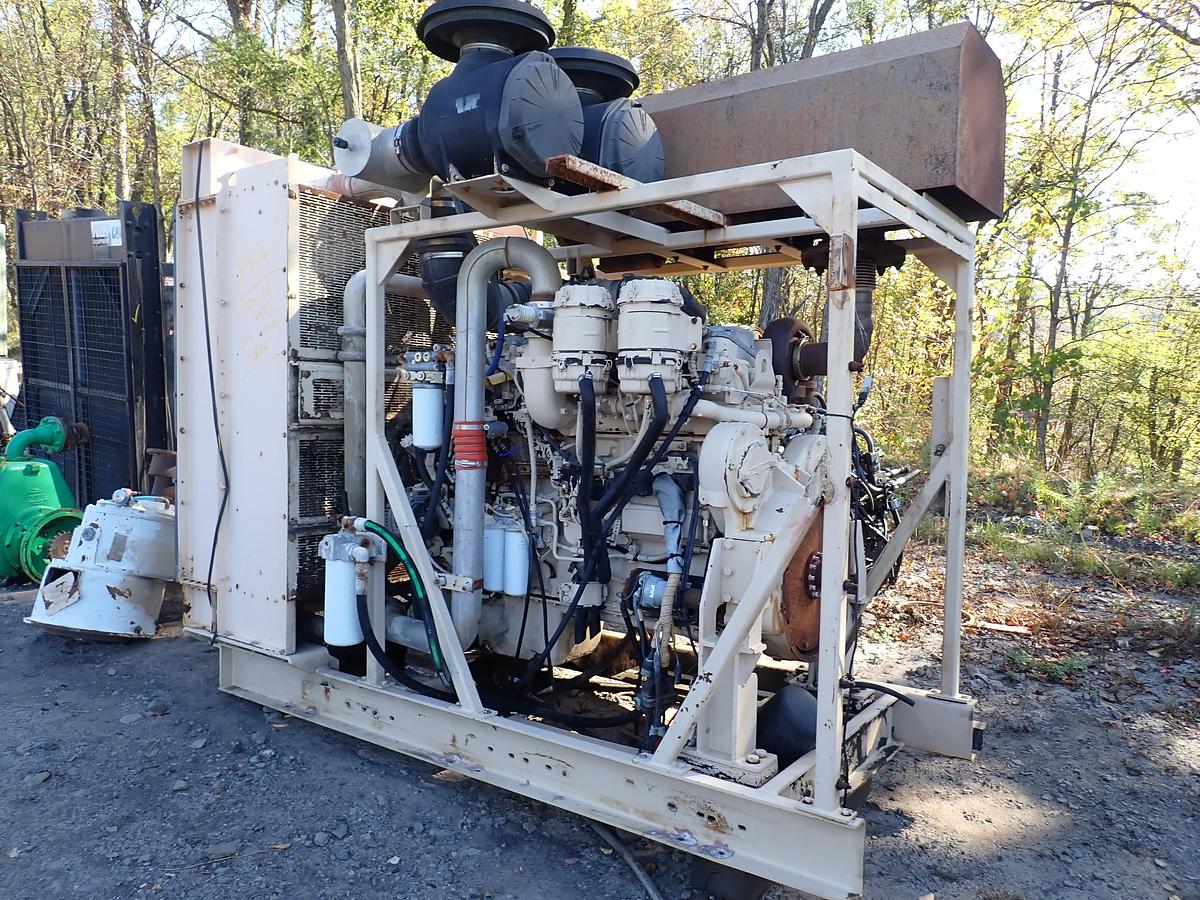 Used 2011 CAT C18 Twin Turbo Diesel Engine POWER UNIT 800 HP