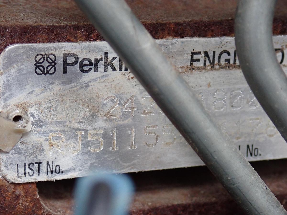 Used Perkins 1104C-44TA Turbo Diesel Engine RJ51155 CAT 3054C