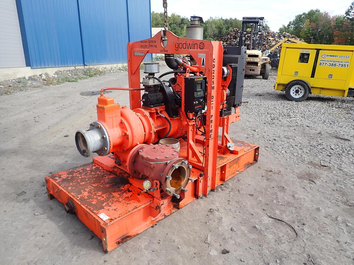 Used 2014 Godwin CD225M 8" Water Pump