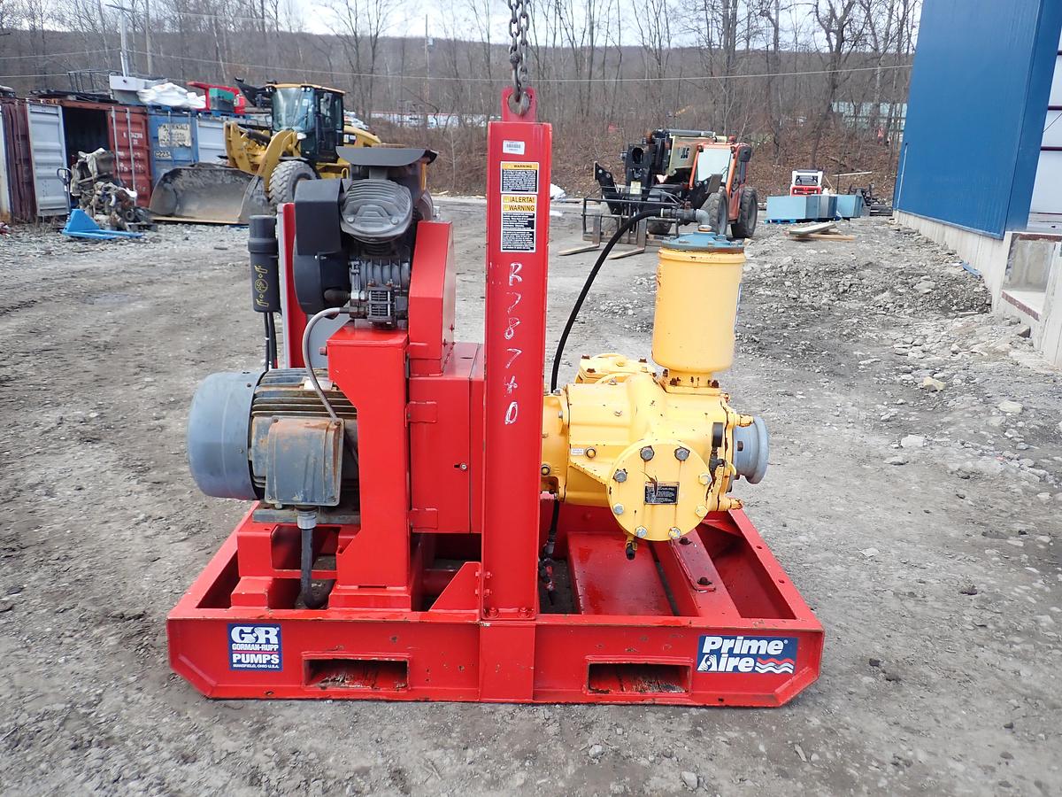 Used 2012 Gorman Rupp PA6C60 6" Water Pump ELECTRIC