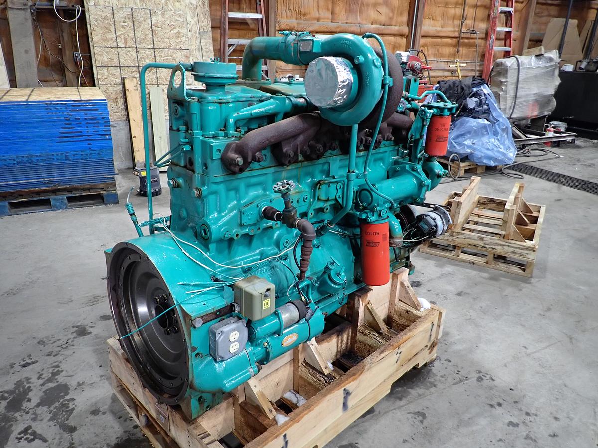 Used 1990 Cummins NT855-G4 Turbo Diesel Engine CPL 849 87 HOURS!