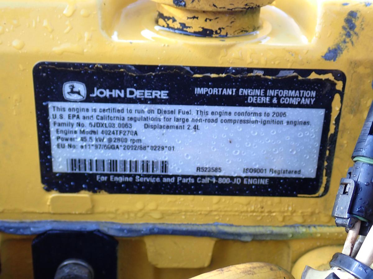 Used 2006 John Deere 4024TF270 Diesel Engine