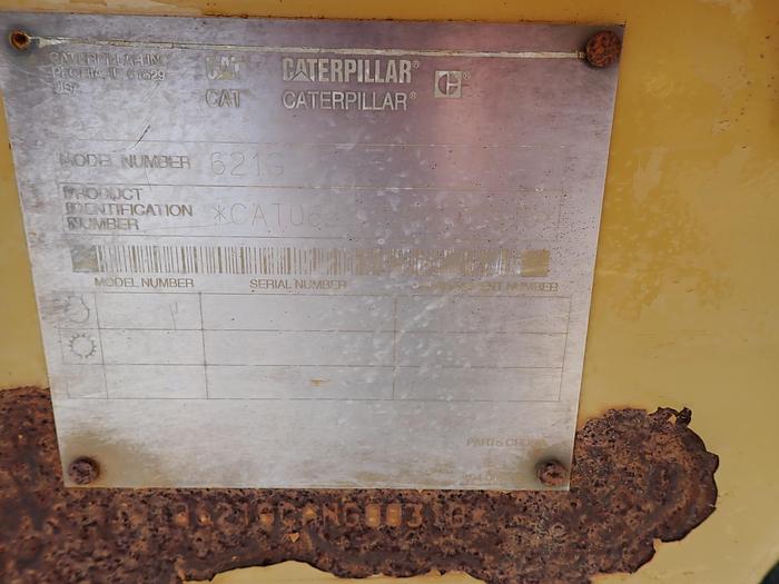 Used 2001 CAT 621G Motor Scraper