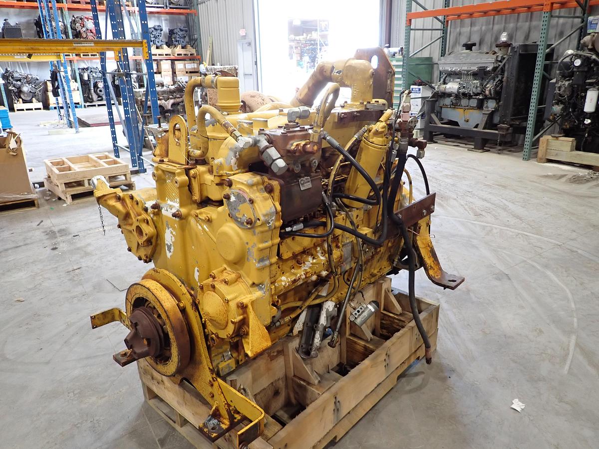 Used 1987 CAT 3406B Diesel Engine AR # 7W5178 16G GRADER