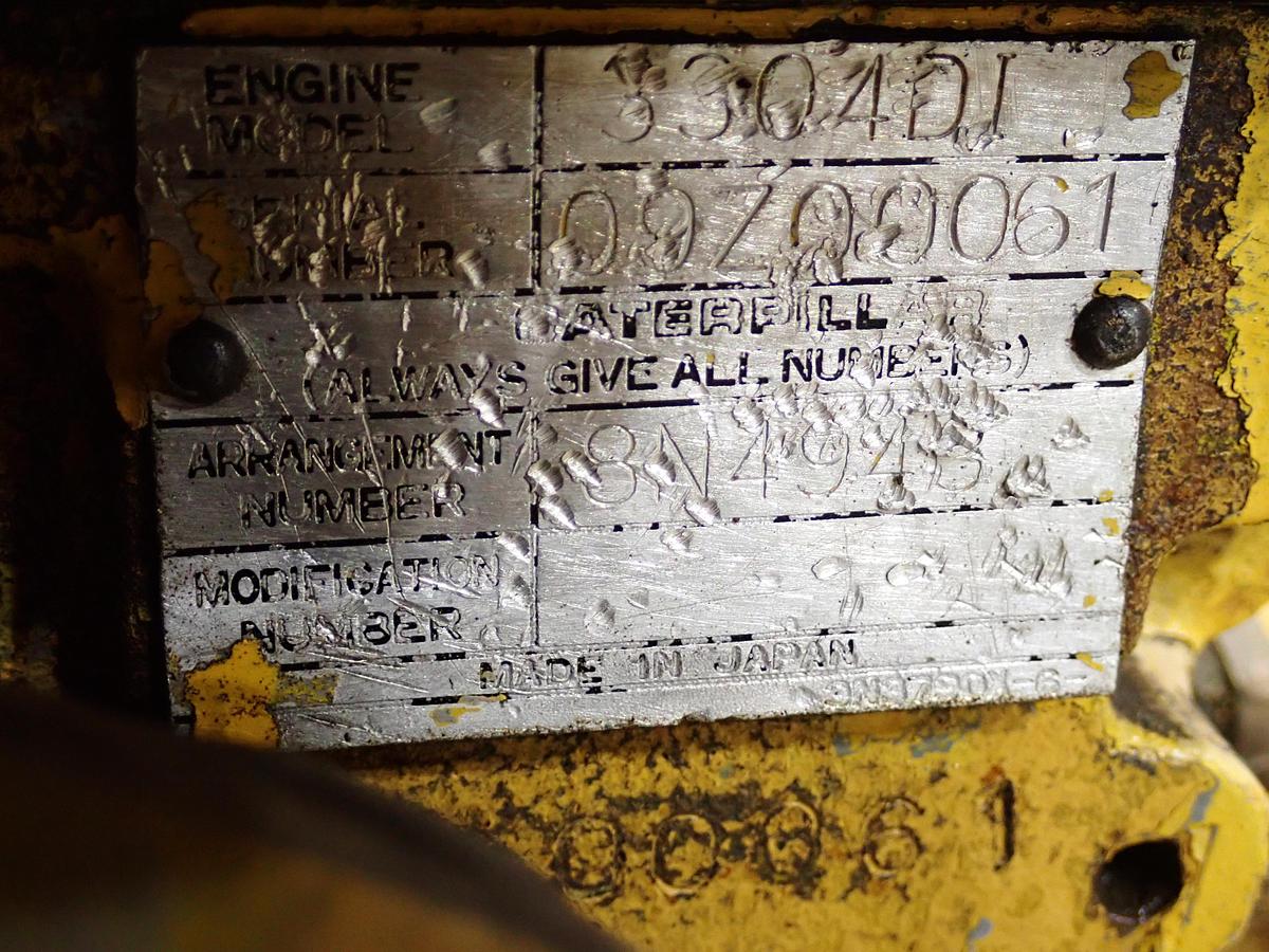 Used CAT 3304 DI Diesel Engine Takeout