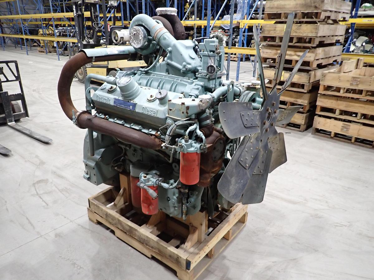 Used Detroit Diesel 8V92TA Engine 441 HOURS 8083-7305