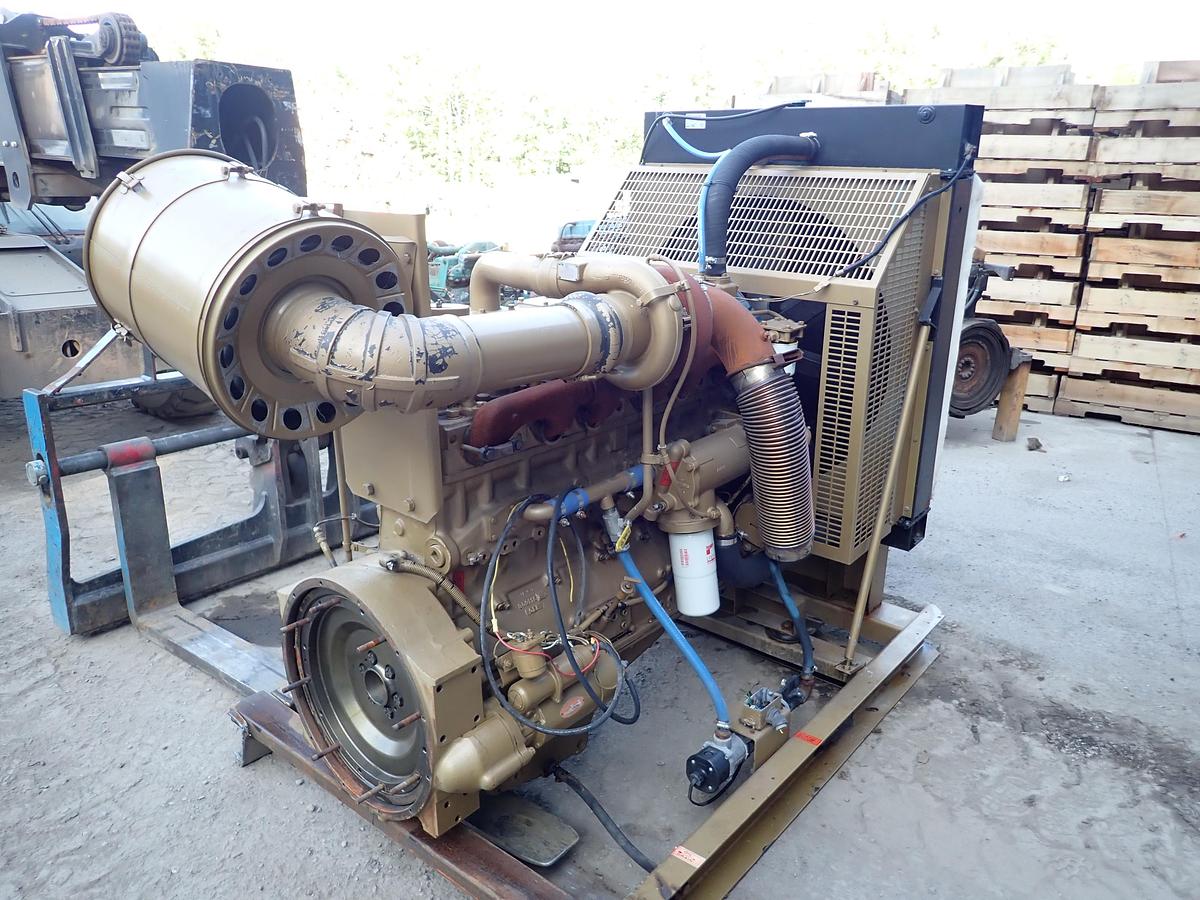 Used 1987 Cummins NT855-G Diesel Engine Power Unit 875 HOURS!