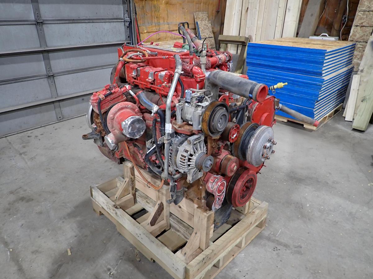 Used 2014 Cummins ISL9-300 Diesel Truck Engine 54K MILES!